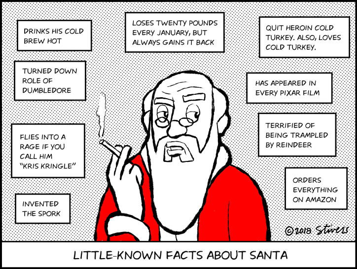 Little-known facts about Santa III